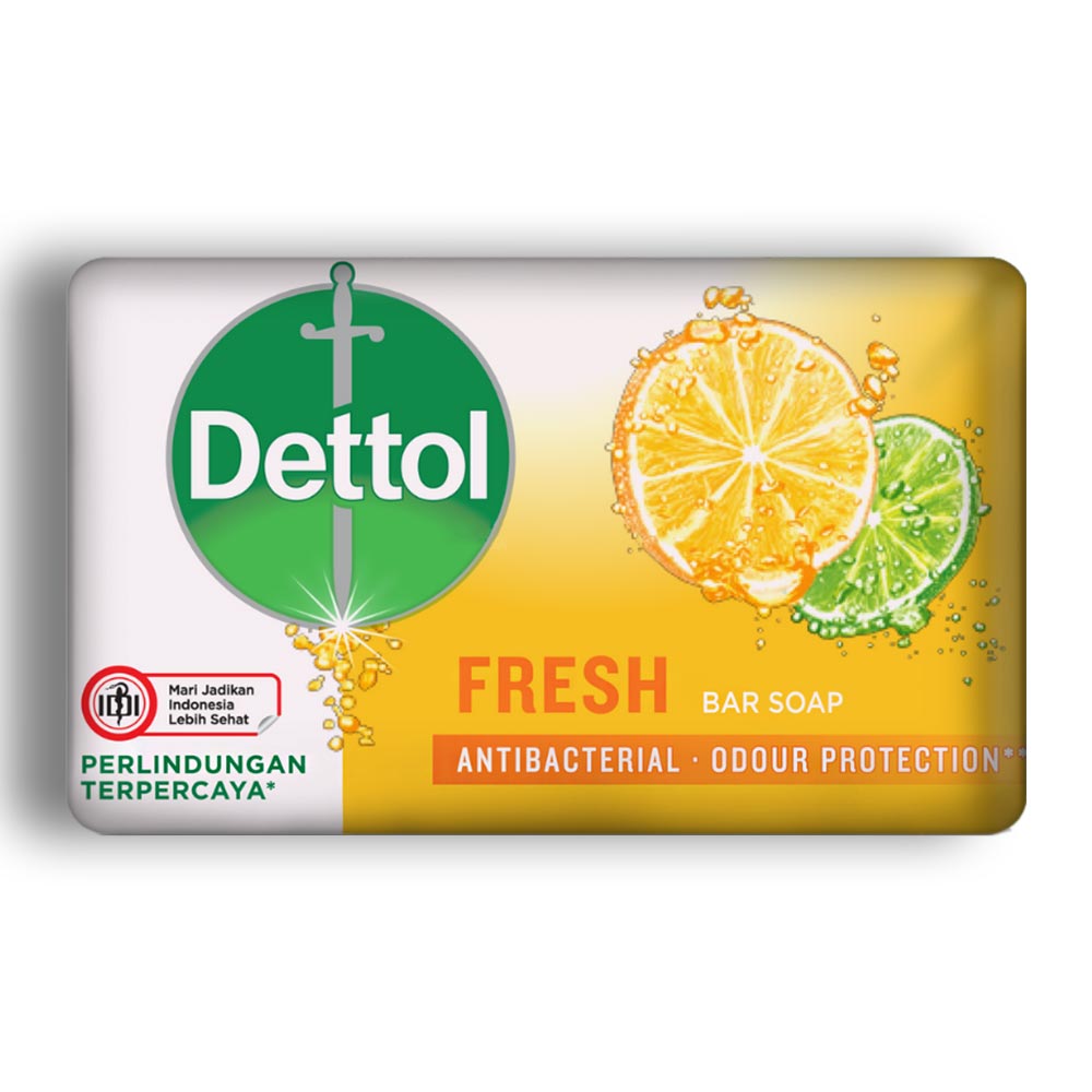 صابون Dettol آنتی باکتریال سری Odour Protection مدل Fresh وزن 65 گرم