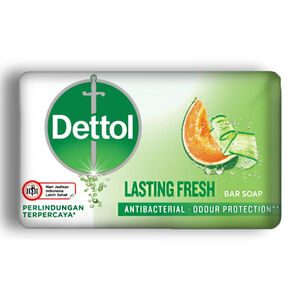 صابون Dettol آنتی باکتریال سری Odour Protection مدل Lasting Fresh وزن 100 گرم