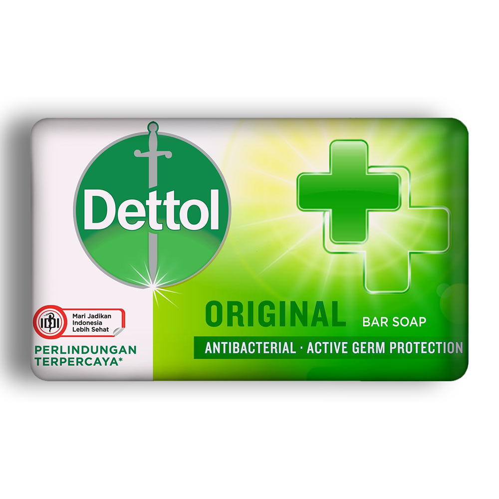 صابون Dettol آنتی باکتریال سری Active Germ Protection مدل Orginal وزن 100 گرم
