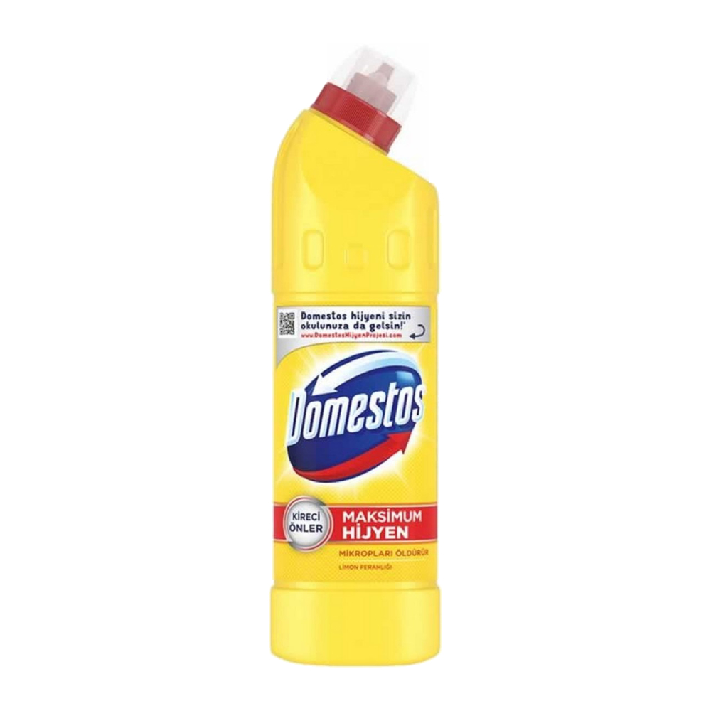 مایع جرم گیر سطوح Domestos مدل Lemon Freshness رایحه لیمو حجم 750 میل