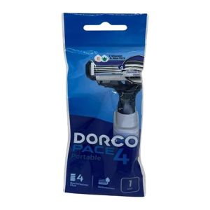 خودتراش دورکو Dorco مدل Pace 4 تیغ چهار لبه بسته 1 عددی