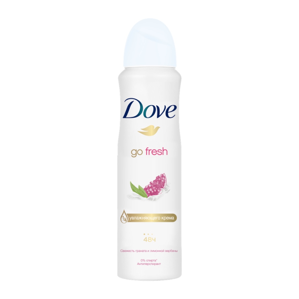 اسپری ضد تعریق زنانه داو Dove مدل Pomegranate And Lemon رایحه انار و لیمو حجم 200 میل
