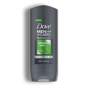 شامپو بدن و صورت Dove سری Men +Care مدل Minerals + Sage حجم 250 میل