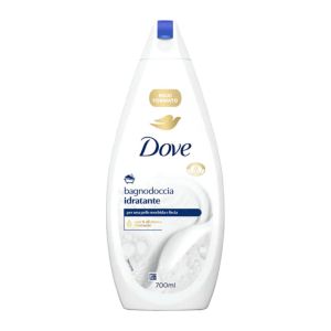 شامپو بدن داو Dove مدل Bagnodoccia Idratante حاوی کرم مرطوب کننده حجم 700 میل