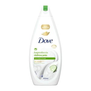 شامپو بدن داو Dove مدل Bagnodoccia Rinfrescante حاوی عصاره خیار و چای سبز حجم 700 میل