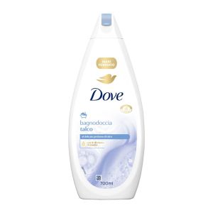 شامپو بدن داو Dove مدل Bagnodoccia Talco حاوی پودر تالک حجم 700 میل