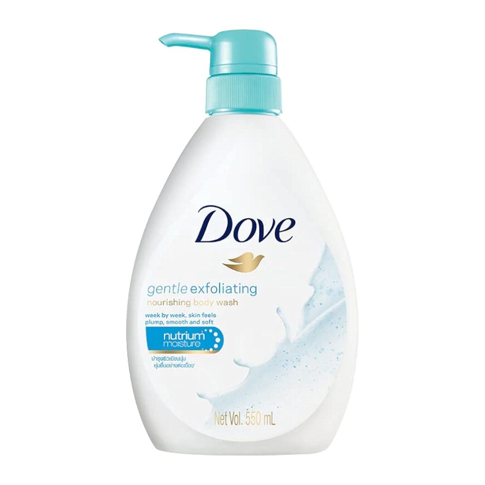 شامپو بدن داو Dove مدل Gentle Exfoliating تغذیه کننده پوست حجم 550 میل