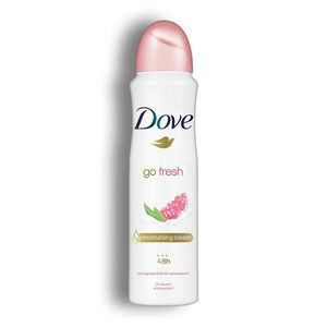 اسپری ضد تعریق زنانه Dove سری Go Fresh رایحه انار حجم 250 میل