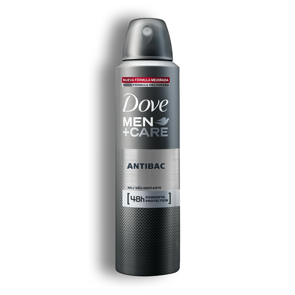 اسپری ضد تعریق Dove آنتی باکتریال سری Men+Care مدل Antibac حجم 150 میل