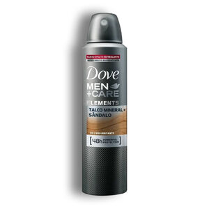 اسپری ضد تعریق Dove سری Men+Care مدل Elements Minerals Talc+Sandalwood حجم 150 میل