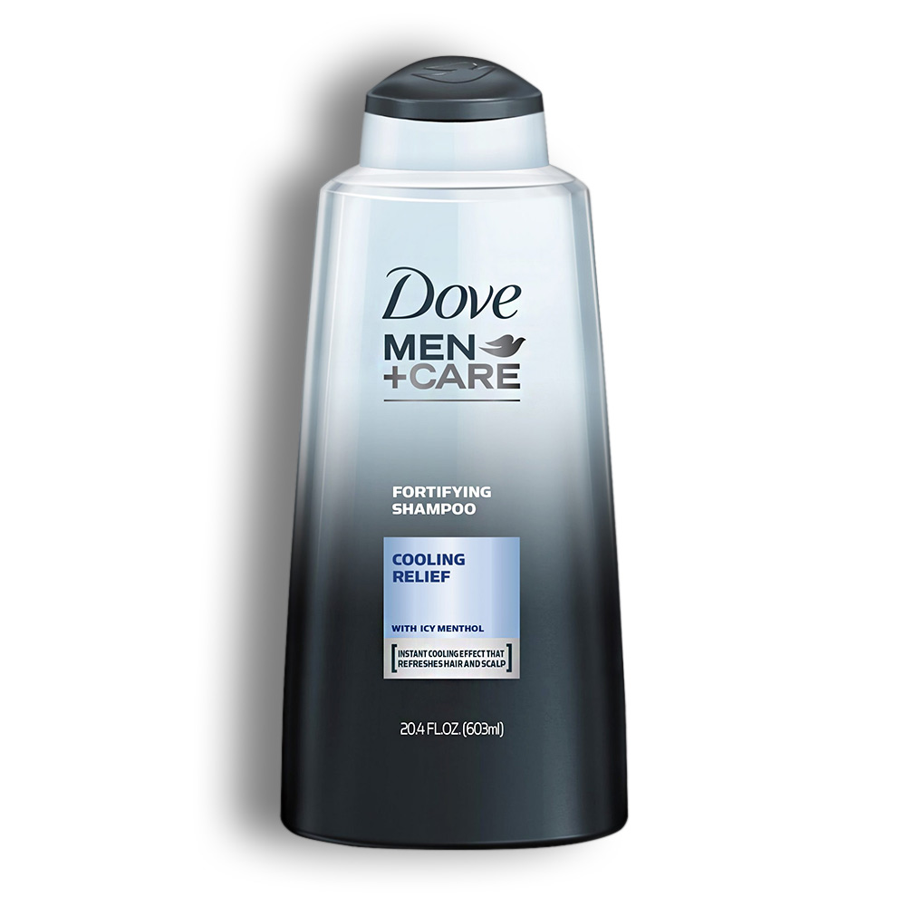 شامپو تقویت کننده مو Dove سری Men+Care مدل Cooling Relief حجم 603 میل