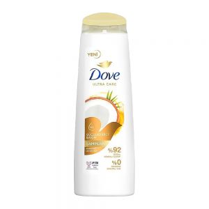 شامپو تقویت کننده موی سر داو Dove مدل Coconut Oil حاوی ورغن نارگیل حجم 400 میل