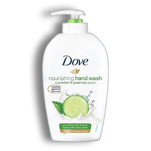 مایع دستشویی Dove سری Nourishing رایحه خیار و چای سبز حجم 250 میل