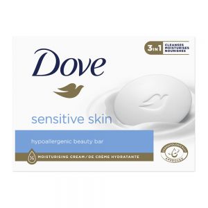 صابون زیبایی Dove مدل Sensitive Skin مناسب پوست حساس وزن 90  گرم