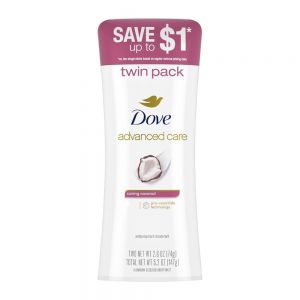 استیک ضد تعریق زنانه داو Dove سری Advanced Care مدل Caring Coconut  وزن 75 گرم