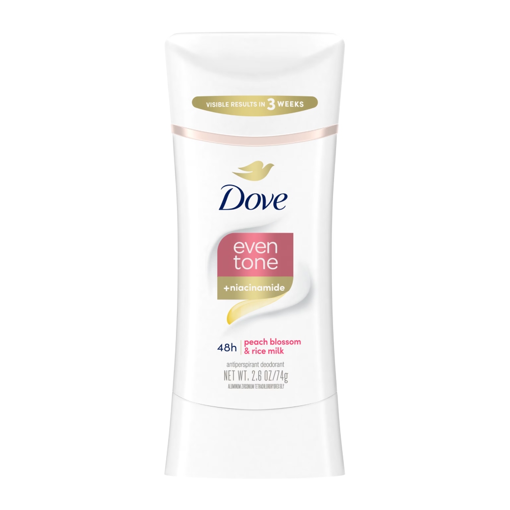 استیک ضد تعریق زنانه داو Dove سری Advanced Care مدل Even Tone رایحه شکوفه هلو وزن 74 گرم