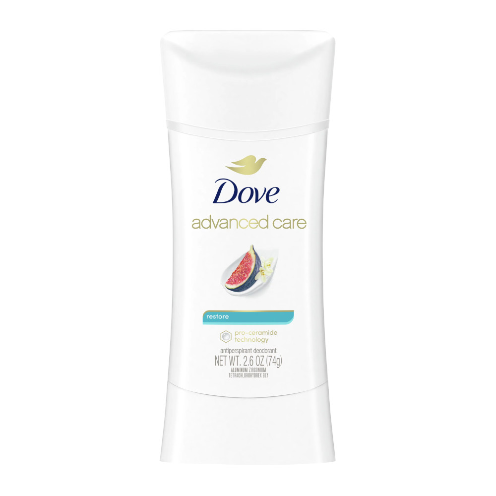 استیک ضد تعریق زنانه داو Dove سری Advanced Care مدل Restore رایحه انجیر وزن 74 گرم