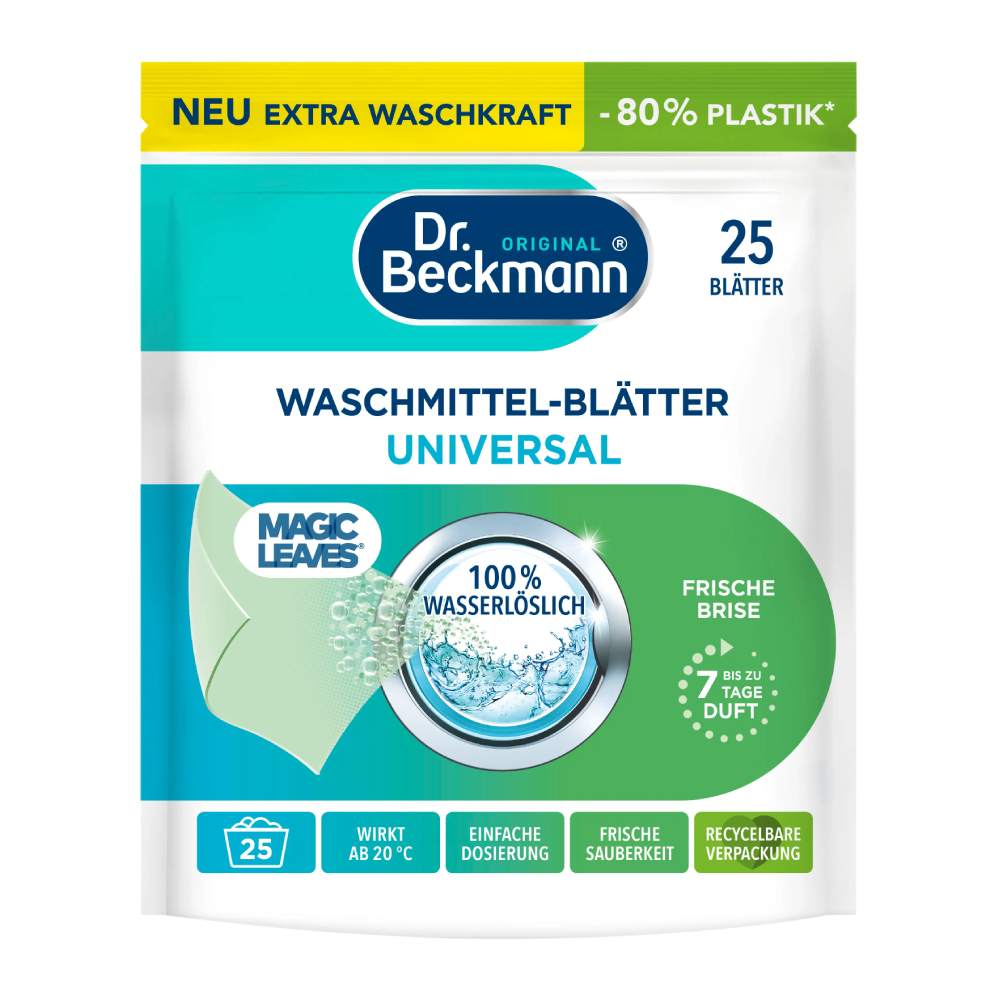 دستمال جادویی شوینده لباس Dr. Beckmann مدل Universal بسته 25 عددی