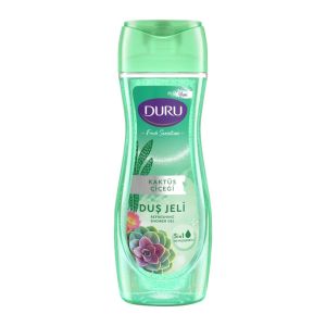 شامپو بدن دورو Duru سری Fresh Sensations مدل Kaktus Cicegi رایحه گل کاکتوس حجم 450 میل