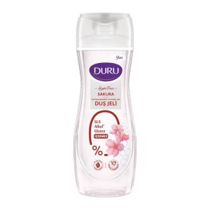 شامپو بدن دورو Duru سری Hydro Pure مدل Sakura رایحه شکوفه گیلاس حجم 450 میل
