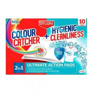 پد پودری شستشوی لباس Dylon مدل Colour Carcher بسته 10 عددی