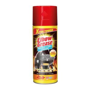 اسپری پاک کننده گریل و باربکیو Elbow Grease مدل BBQ Rack And Grill چربی زدا حجم 400 میل