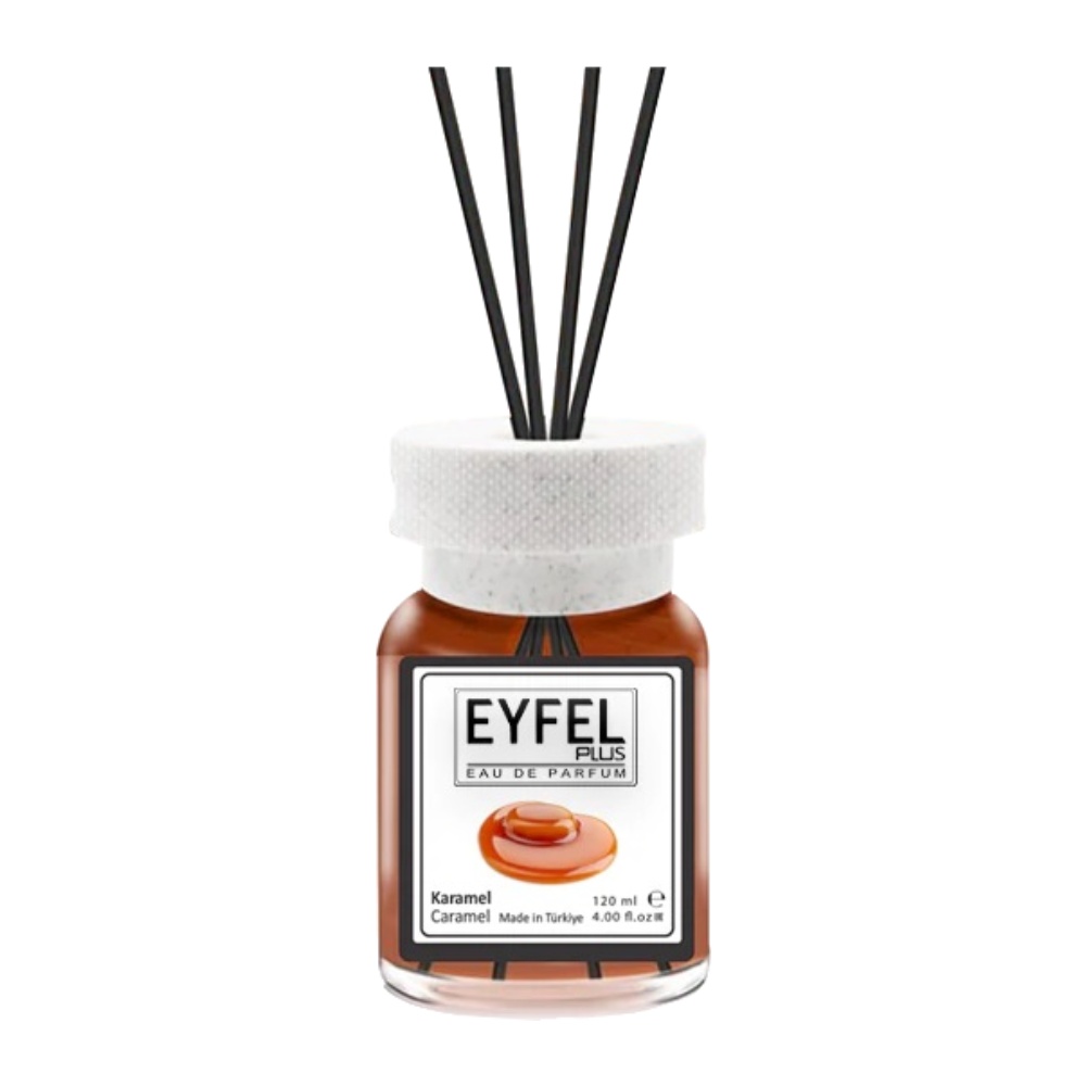 خوشبو کننده هوا ایفل Eyfel Plus مدل Caramel رایحه کارامل حجم 120 میل