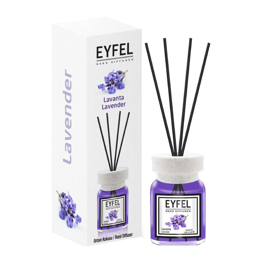 خوشبو کننده هوا ایفل Eyfel مدل Lavender رایحه اسطوخدوس حجم 120 میل