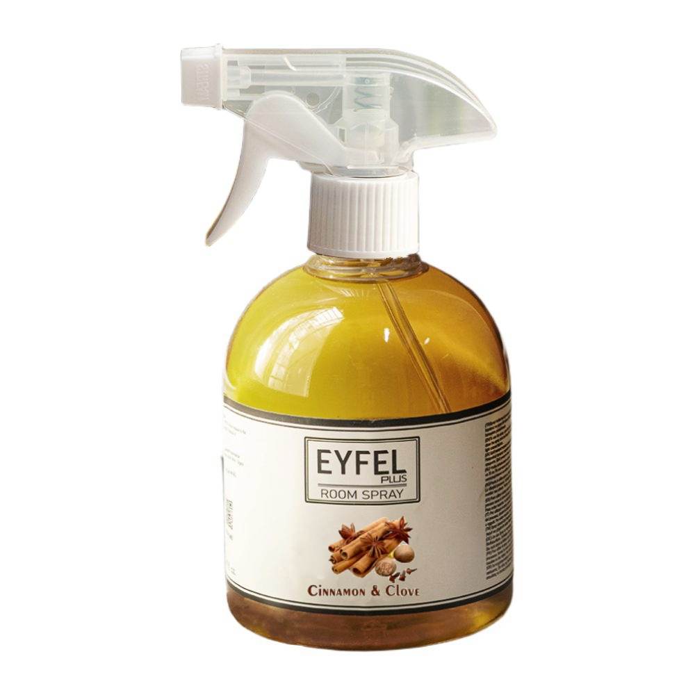 اسپری خوشبو کننده هوا Eyfel Plus مدل Cinnamon And Clove رایحه دارچین و میخک حجم 500 میل