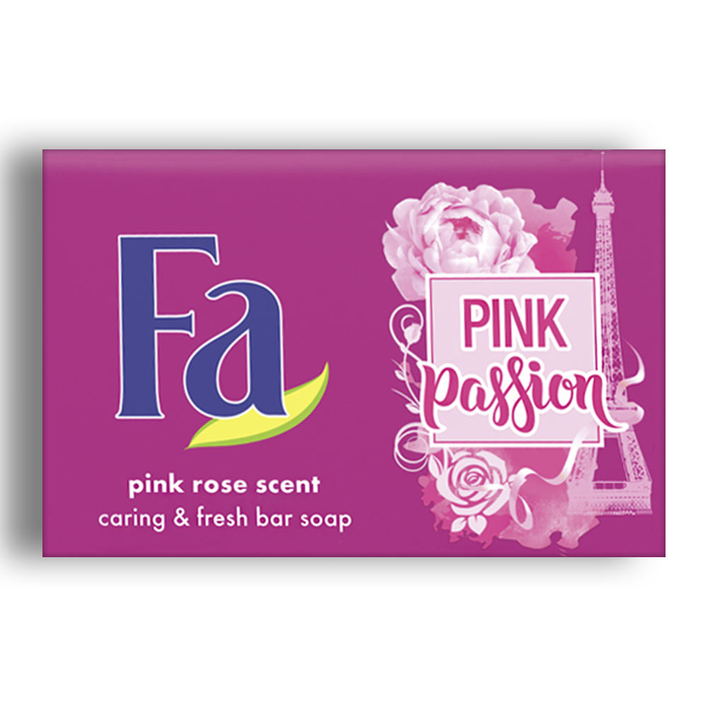 صابون Fa مدل Pink Passion رایحه Pink Rose وزن 175 گرم