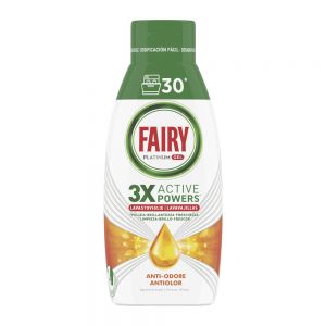 ژل ماشین ظرفشویی Fairy مدل Anti Odore رایحه مرکبات حجم 600 میل