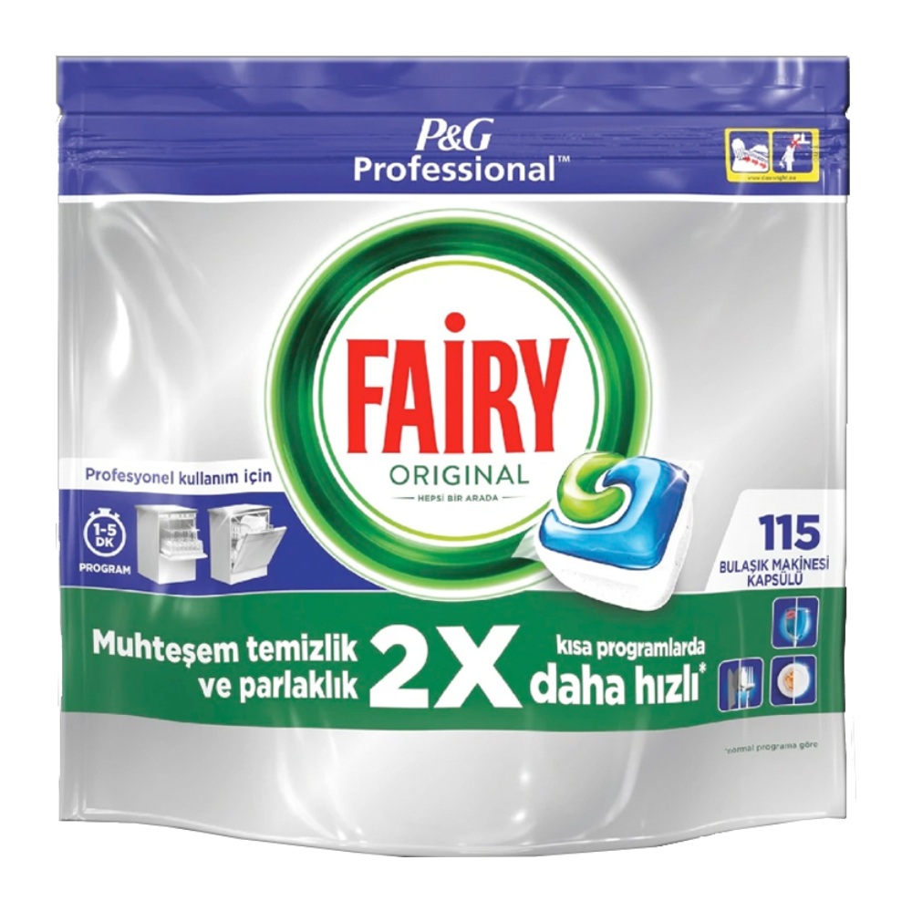 قرص ماشین ظرفشویی Fairy مدل Original بسته 115 عددی