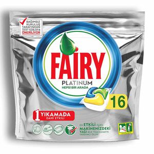 قرص ماشین ظرفشویی Fairy سری Platinum تعداد 16 عدد