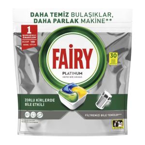قرص ماشین ظرفشویی Fairy سری Platinum بسته 30 عددی