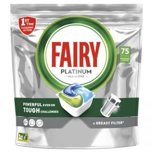 قرص ماشین ظرفشویی fairyسری platinum  تعداد75 عددی