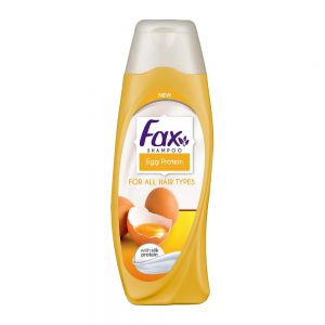 شامپو موی سر فاکس Fax مدل Egg Protein مناسب انواع مو حجم 400 میل