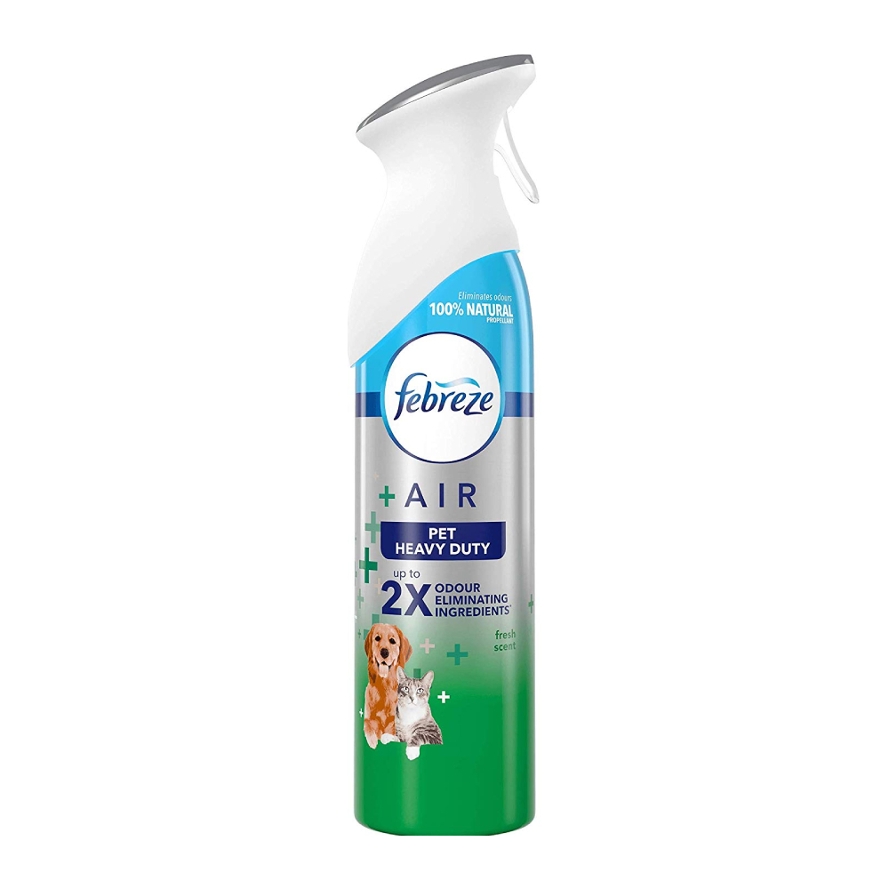 خوشبو کننده هوا Febreze سری Air Mist مدل Pet Heavy Duty از بین برنده بوی حیوانات خانگی حجم 300 میل