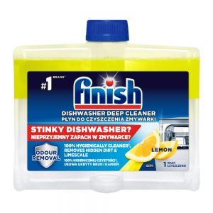 مایع جرمگیر ماشین ظرفشویی فینیش Finish رایحه لیمو حجم 250 میل