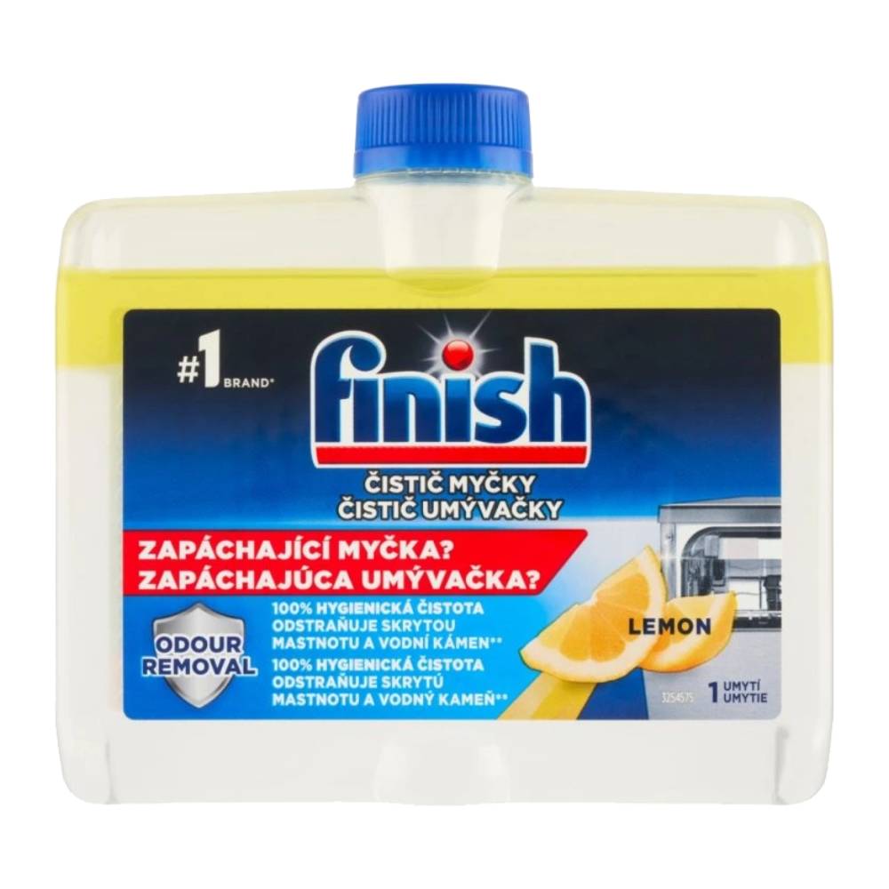 مایع جرمگیر ماشین ظرفشویی فینیش Finish از بین برنده بوی نامطبوع حجم 250 میل