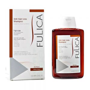 شامپو موی سر فولیکا Fulica مدل Anti Hair Loss حاوی کافئین حجم 200 میل