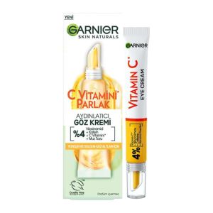 کرم دور چشم گارنیه Garnier مدل C Vitamini Parlak حاوی ویتامین سی حجم 15 میل