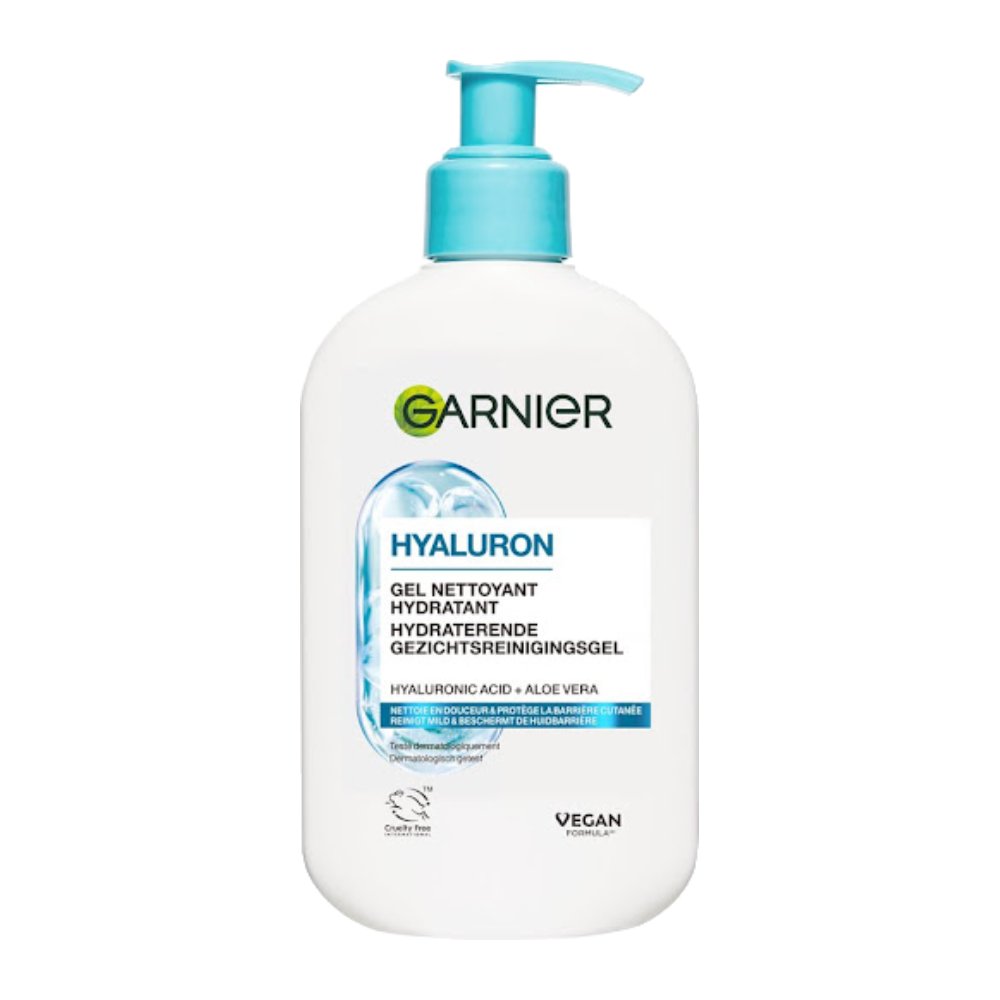ژل شست و شوی صورت گارنیه Garnier مدل Hyaluron آبرسان حجم 250  میل