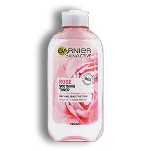 تونر Garnier سری Active Skin مدل Rose Soothing Toner حجم 200 میل