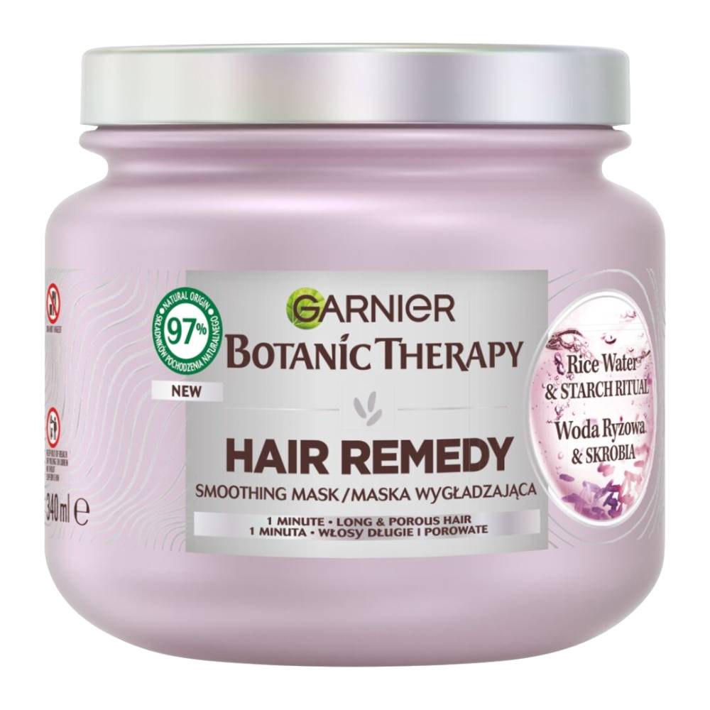 ماسک مو گارنیه Garnier مدل Rice Water And Starch حاوی عصاره آب برنج و نشاسته حجم 340 میل