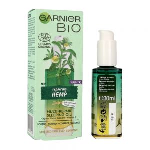 روغن صورت شب گارنیه Garnier مدل Repairing Hemp حجم ۳۰ میل