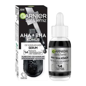 سرم ضد جوش و ضد لک گارنیه Garnier مدل AHA + BHA Komur حجم 30 میل