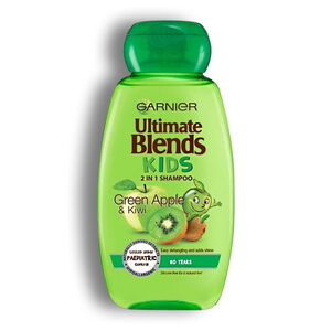 شامپو بچه Garnier سری Ultimate Blends مدل Green Apple And Kiwi حجم 250 میل