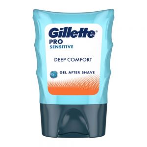 ژل افتر شیو ژیلت Gillette مدل Deep Comfort مناسب پوست حساس 75 میل