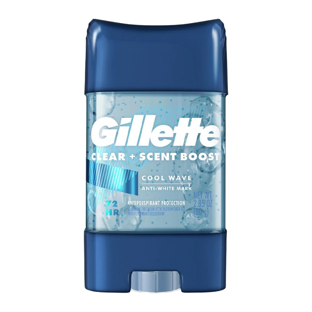 مام ژله ای مردانه ژیلت Gillette مدل Power Beads Cool Wave حجم 80 گرم