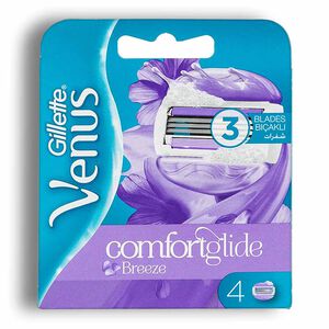 تیغ یدک Gillette سری Venus مدل Comfort Glide Breeze تعداد 4 عدد